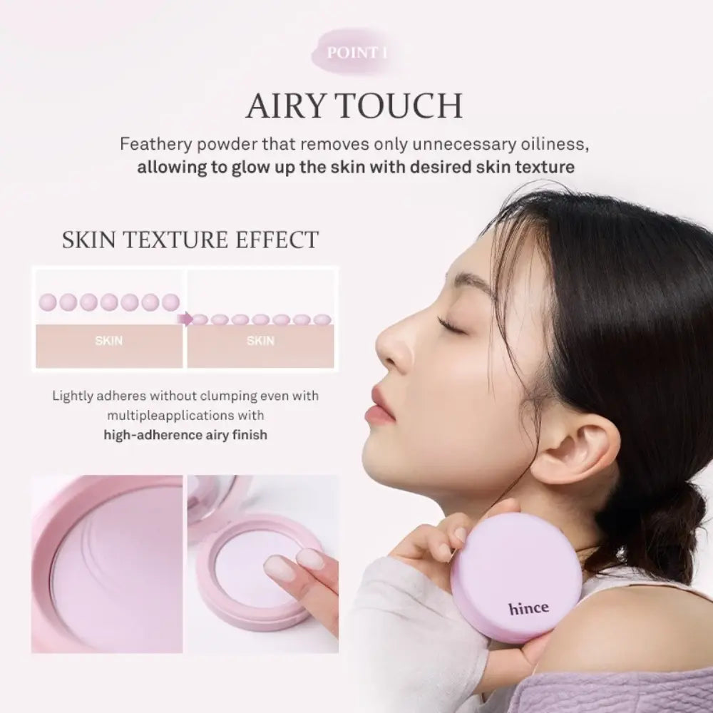 [HINCE] Second Skin Airy Powder - 2 colors / 12g - SFOILER