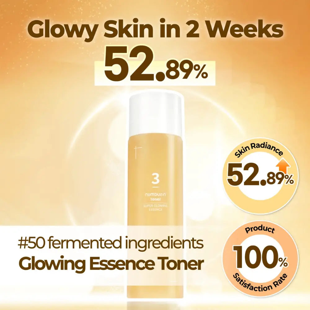 [NUMBUZIN] No.3 Super Glowing Essence Toner Special Set - SFOILER