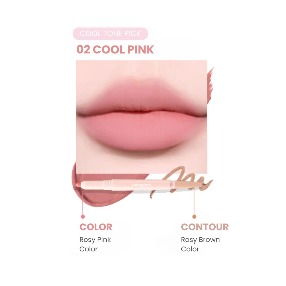 [COLORGRAM] All In One Over-lip Maker – 5 colors / 0.5g + 0.2g - SFOILER