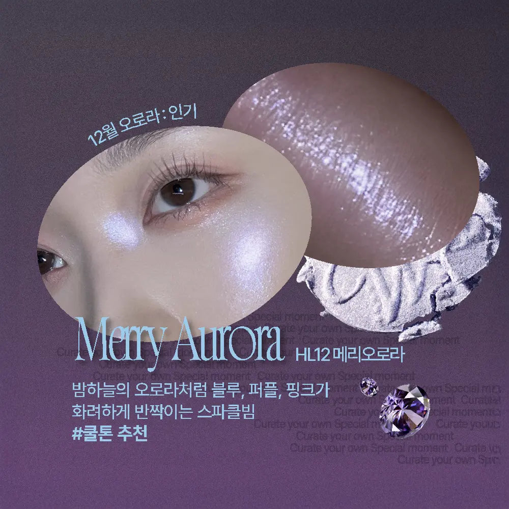 [FWEE] Glitz Stone Highlighter - 12 colors - SFOILER