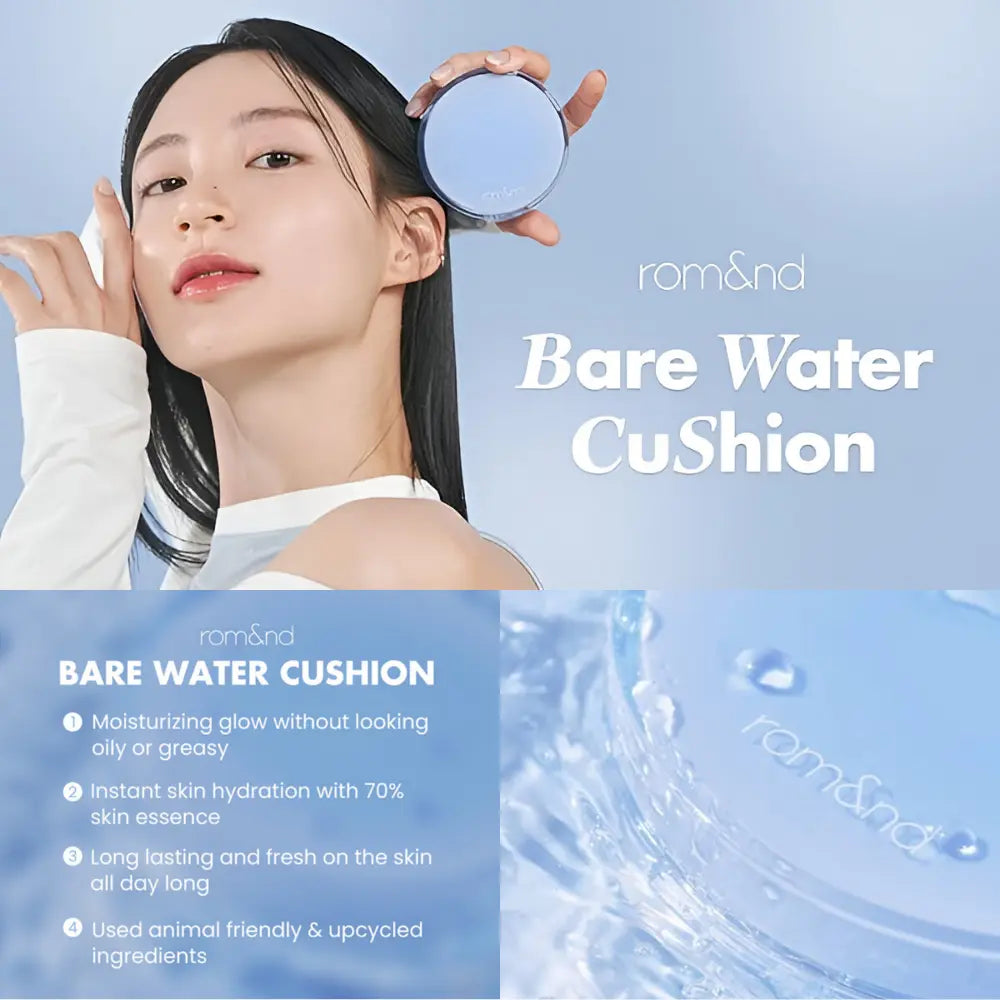 [ROM&amp;ND] Romand Bare Water Cushion Refill Set - 5 colors - SFOILER