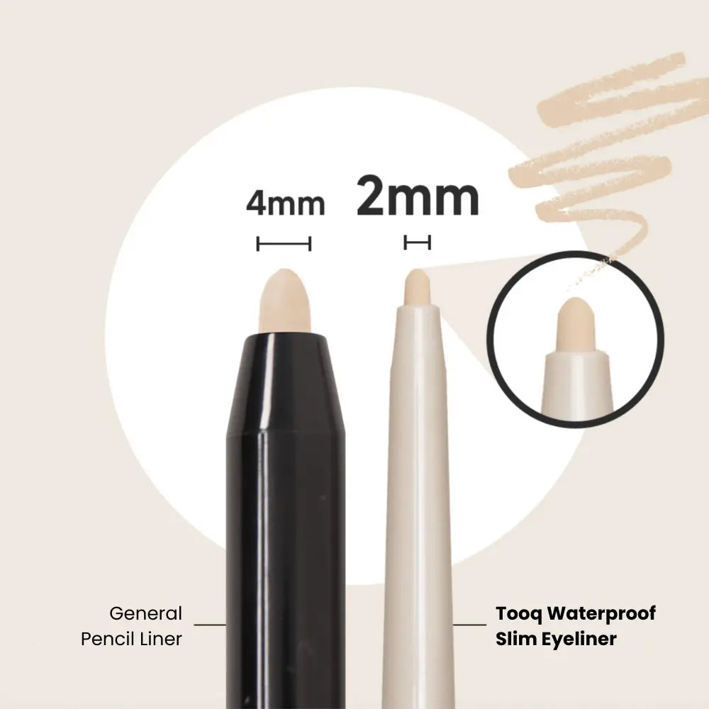 [TOOQ] Waterproof Slim Eyeliner - 15 colors / 0.12g - SFOILER