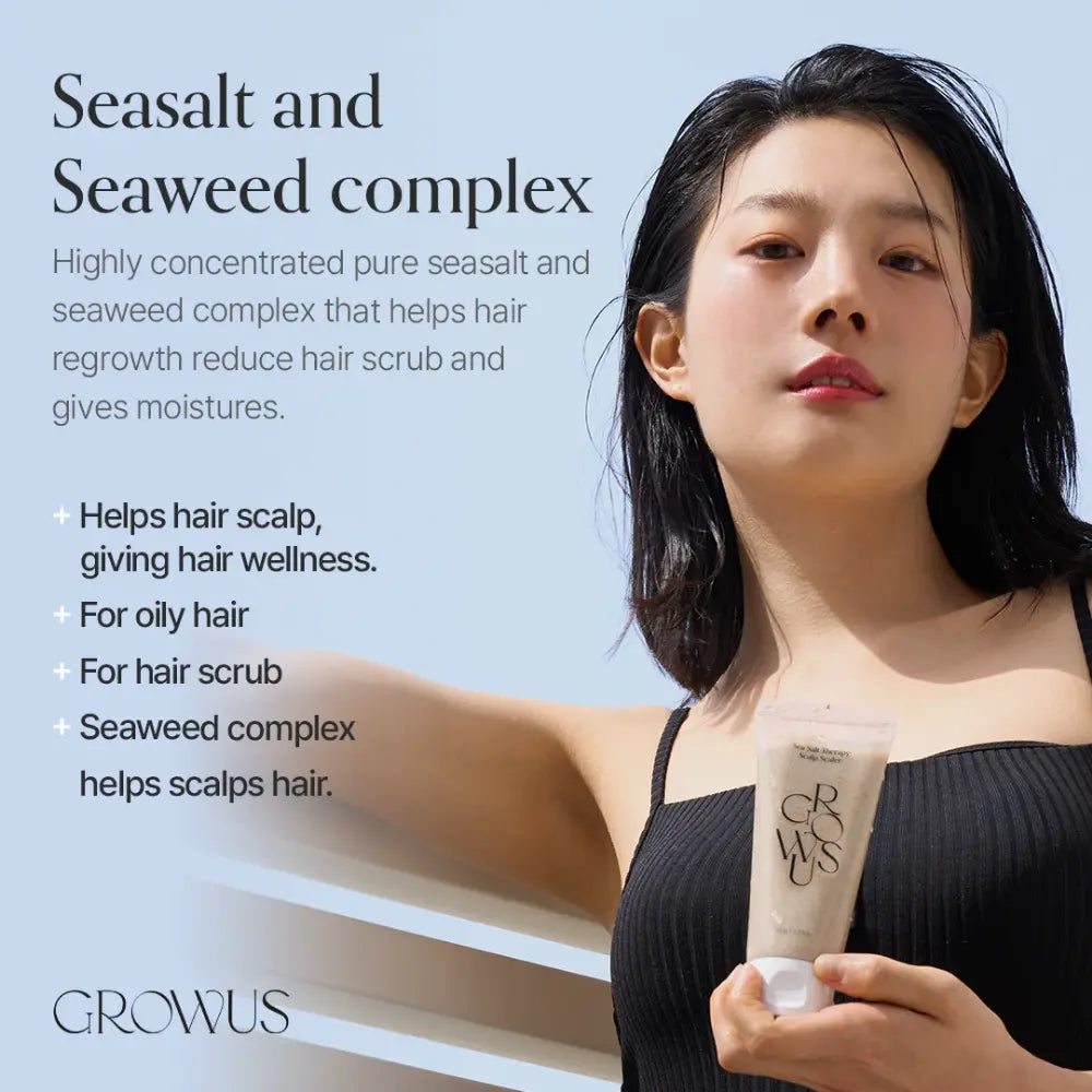 [GROWUS] Sea Salt Therapy Scalp Scaler - 250g - SFOILER