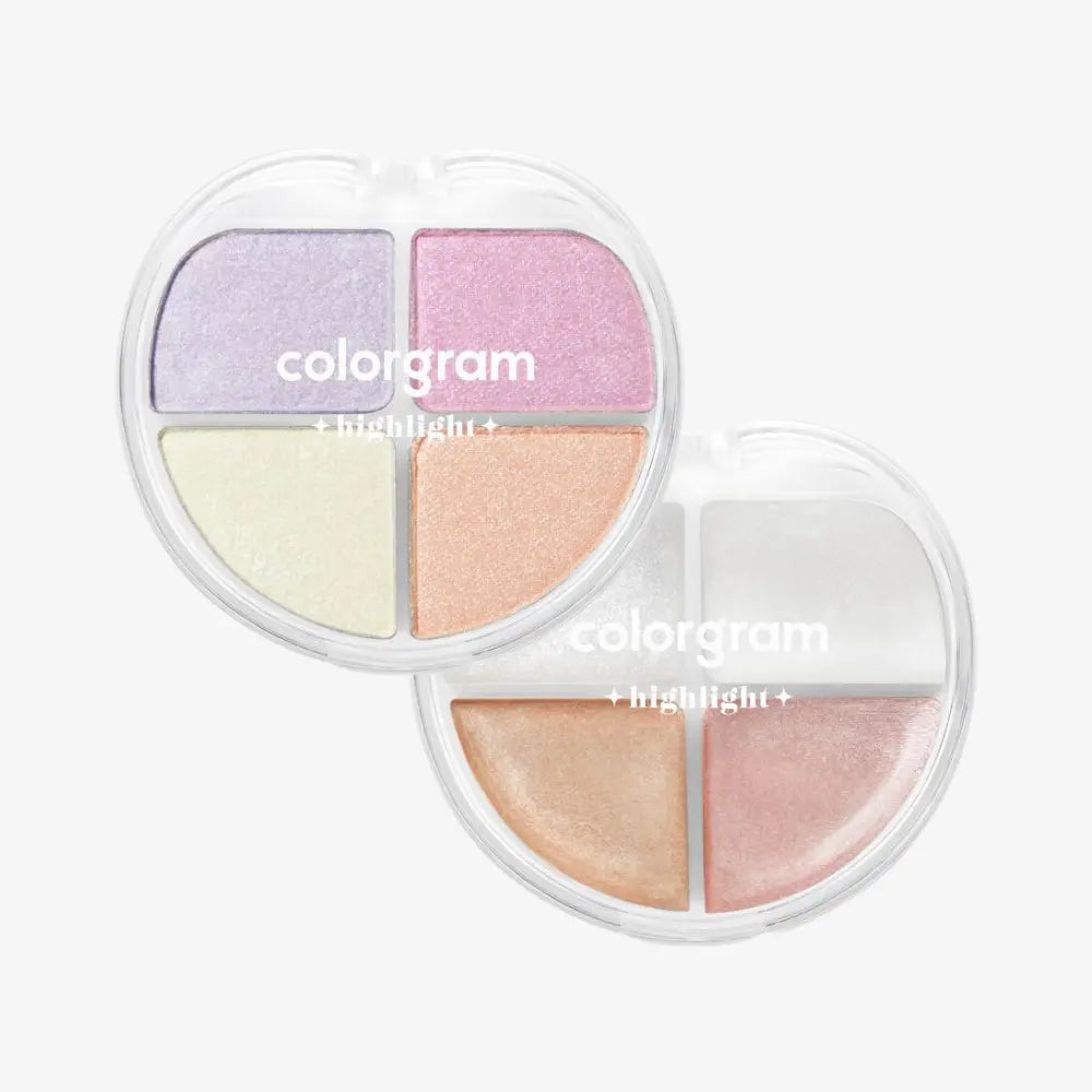 [COLORGRAM] Tintin Dory Highlighter Palette - 2 colors / 4.2g - SFOILER