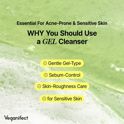 [Veganifect.] Clean &amp; Glow Green Barley Gel Cleanser Special Set - SFOILER