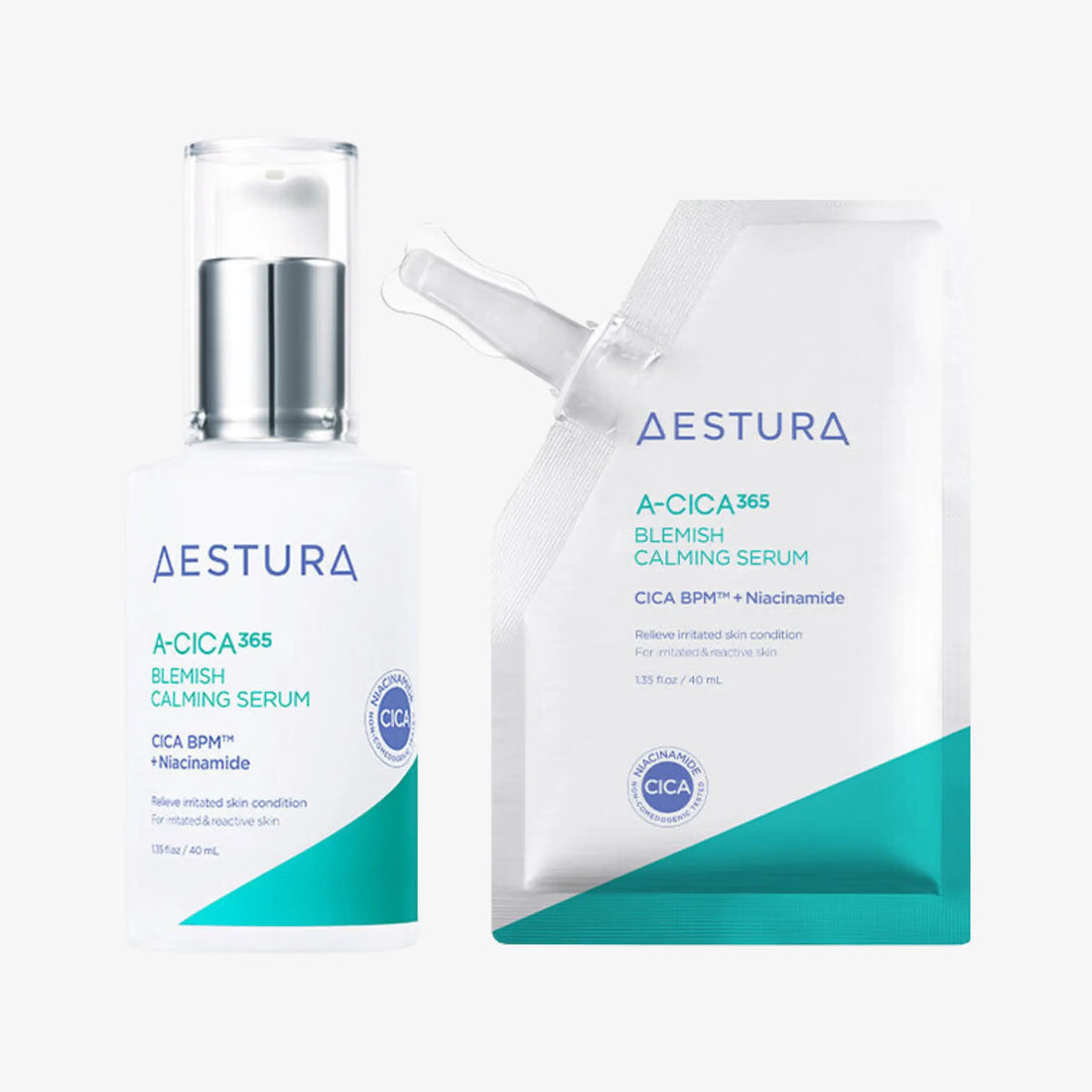 [AESTURA] A-Cica 365 Blemish Calming Serum Refill Set