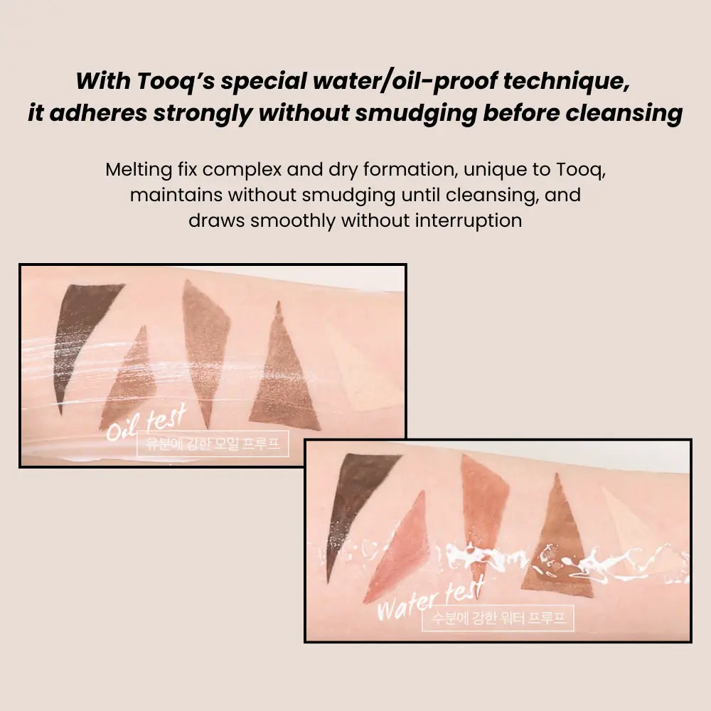 [TOOQ] Waterproof Slim Eyeliner - 15 colors / 0.12g - SFOILER