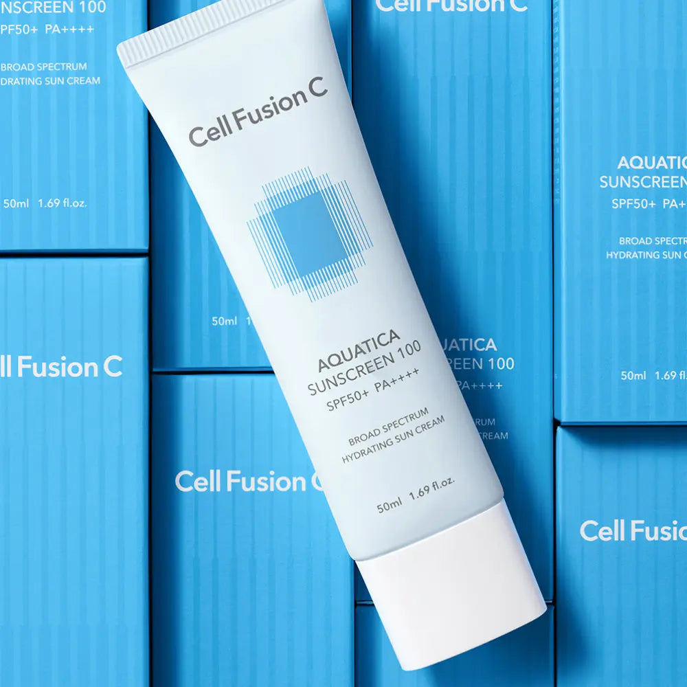 [CELL FUSION C] Aquatica Sunscreen SPF50+ PA++++ Twin Pack - 35ml x 2 - SFOILER