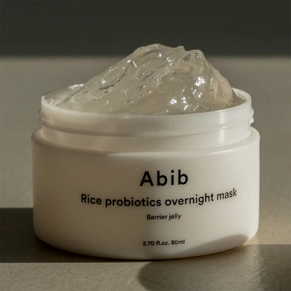 [ABIB] Rice Probiotics Overnight Mask Barrier Jelly - 80ml - SFOILER