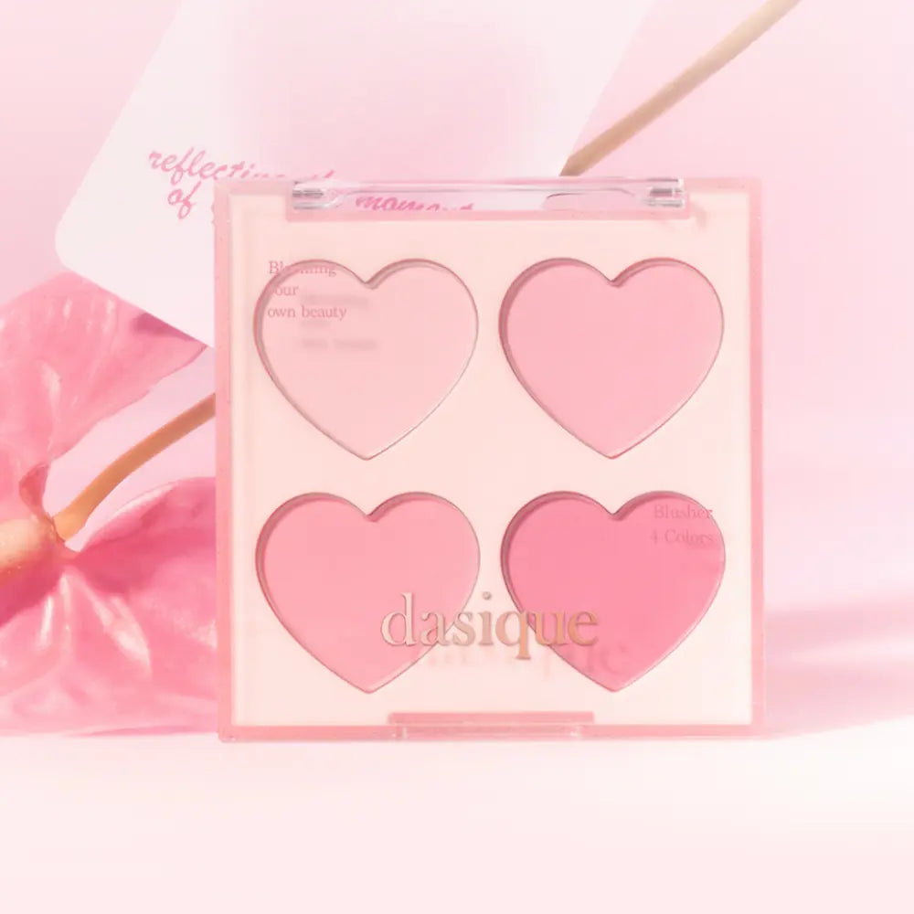 [DASIQUE] Blending Mood Cheek Heart Edition Special Set - 2 colors / 10.4g - SFOILER