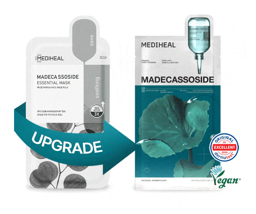 [MEDIHEAL] Madecassoside Essential Mask Sheet Blemish Repair Special Set – 10ea + 1ea - SFOILER