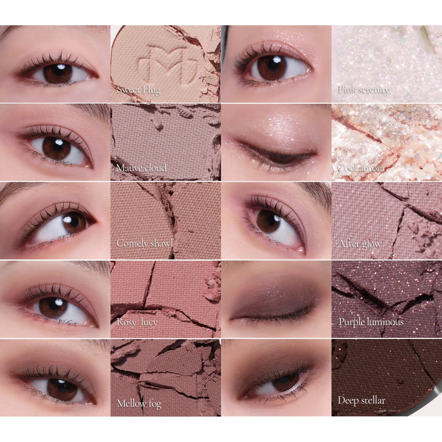 [MUDE] Shawl Moment Eyeshadow Palette – 7 colors / 7g - SFOILER