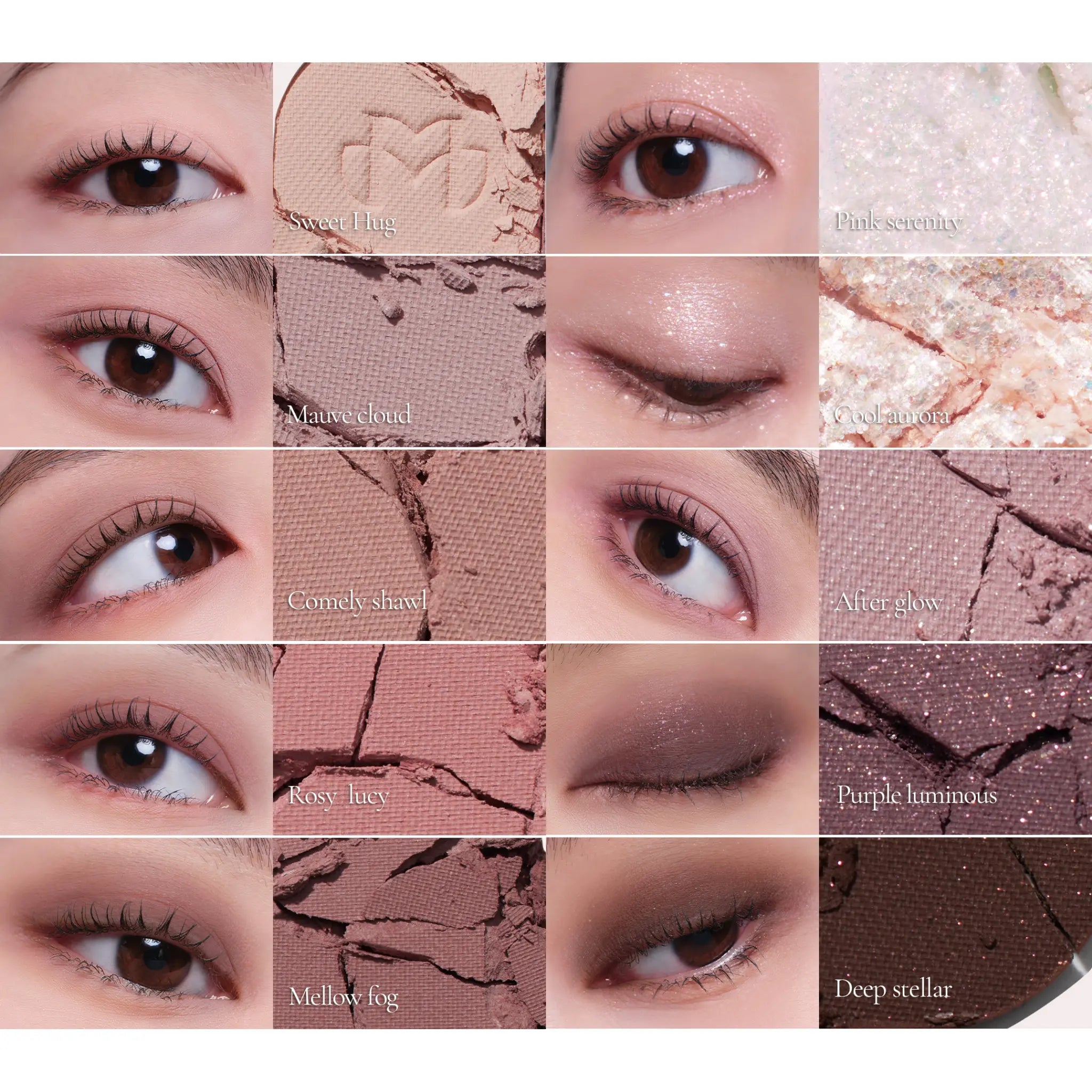 [MUDE] Shawl Moment Eyeshadow Palette – 7 colors / 7g - SFOILER