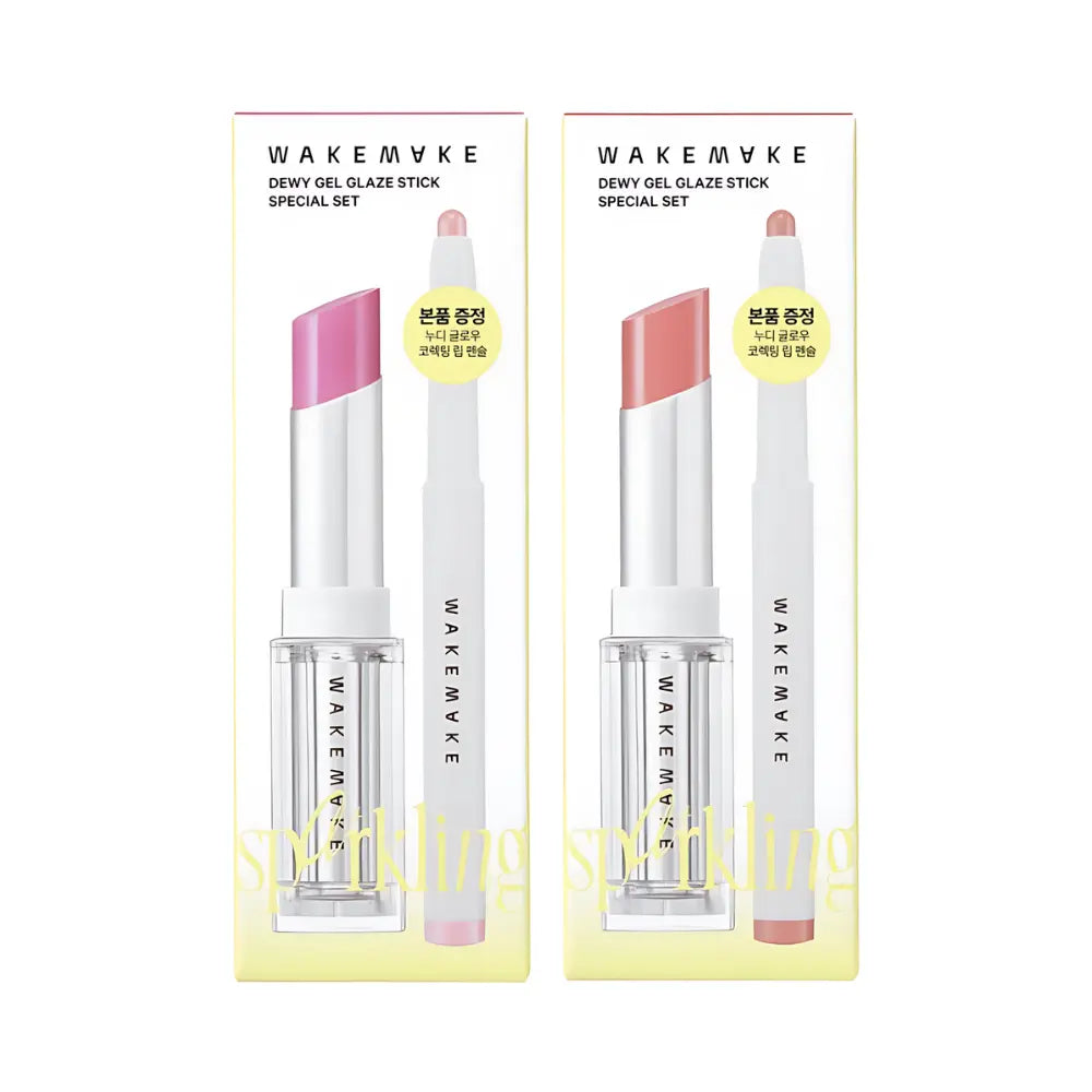 [WAKEMAKE] Dewy Gel Glaze Stick Special Set  4 colors - SFOILER