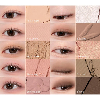 [MUDE] Shawl Moment Eyeshadow Palette – 7 colors / 7g - SFOILER