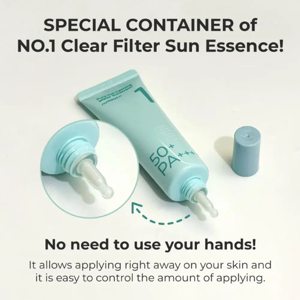 [NUMBUZIN] No.1 Clear Filter Sun Essence SPF50+ PA++++ - 50ml - SFOILER