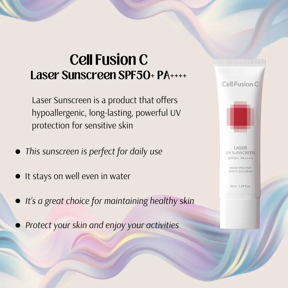 [CELL FUSION C] Laser UV Sunscreen SPF50+ PA++++ Twin Pack - 35ml x 2 - SFOILER