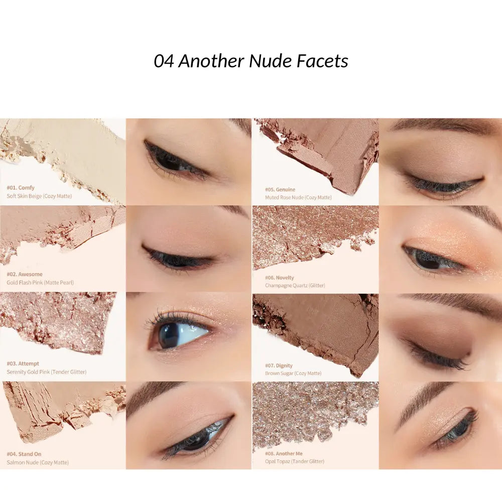 [HEART PERCENT] Dote On Mood Eye Palette – 4 colors - SFOILER