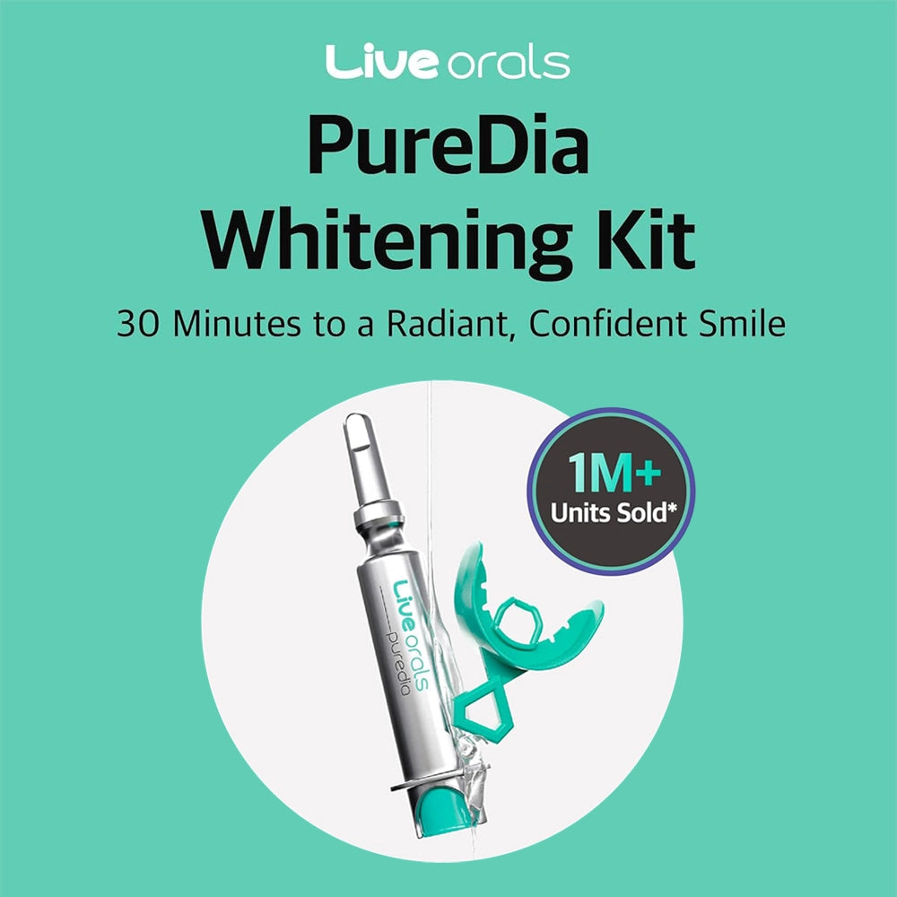 [LIVE ORALS] Puredia Teeth Whitening Kit - 14 days - SFOILER