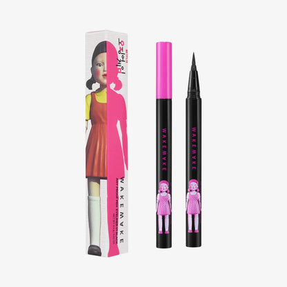 [WAKEMAKE X SQUID GAME] Any Proof Pen Eyeliner Twin Pack – 01 Black / 0.5g x 2