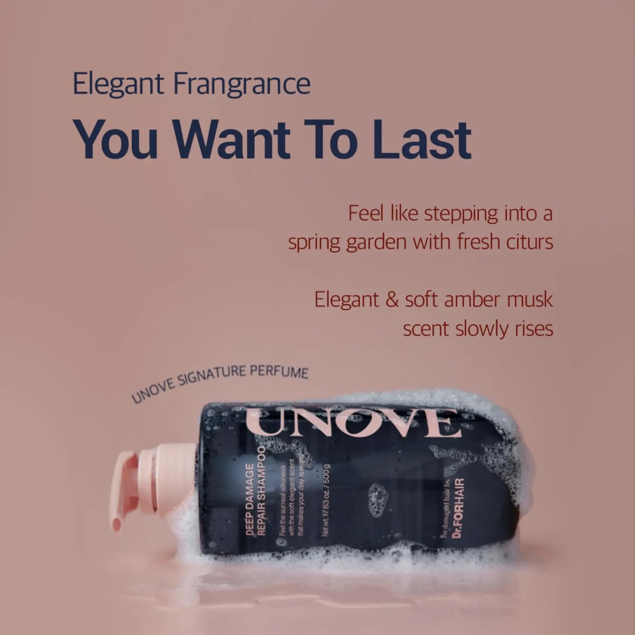 [DR.FORHAIR] UNOVE Deep Damage Repair Shampoo – 500g - SFOILER