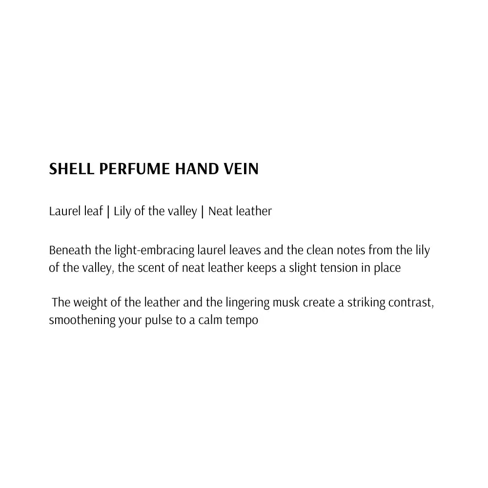 [TAMBURINS] Shell Perfume Hand Vein - 15ml / 30ml - SFOILER