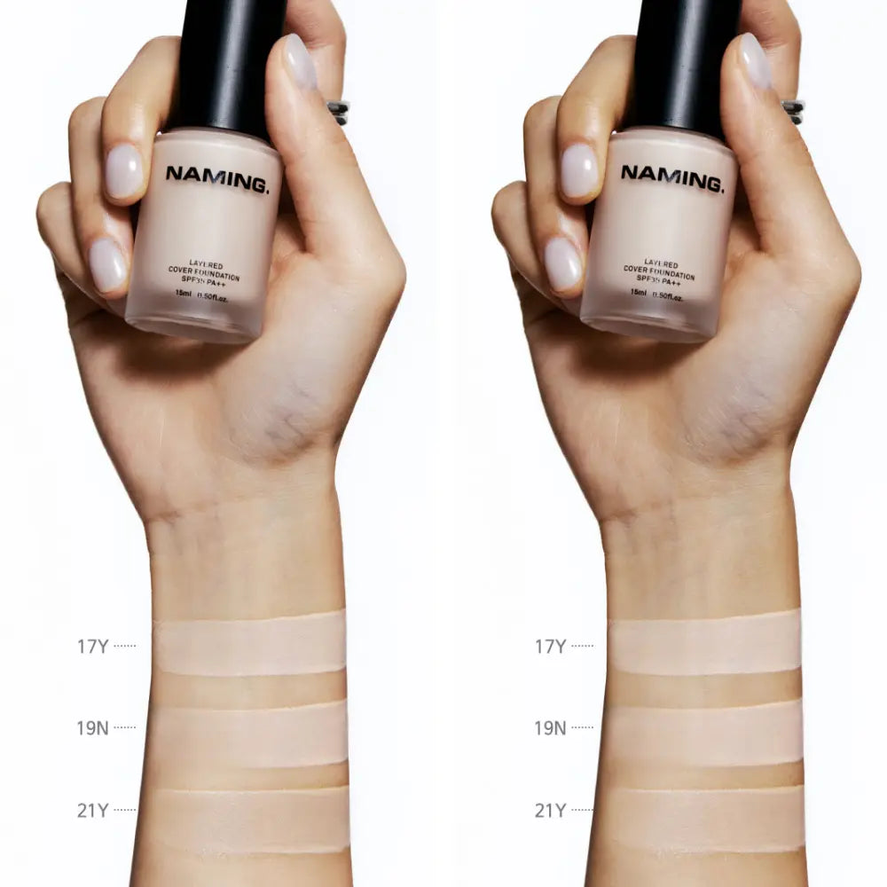 [NAMING] Layered Cover Foundation – 3 colors - SFOILER