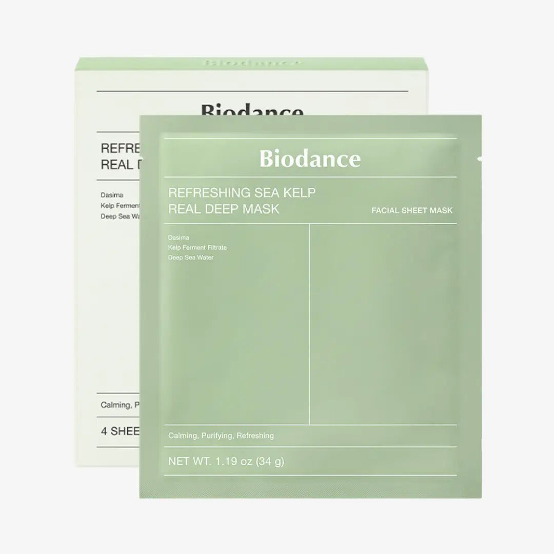 [BIODANCE] Refreshing Sea Kelp Real Deep Mask - 4ea - SFOILER