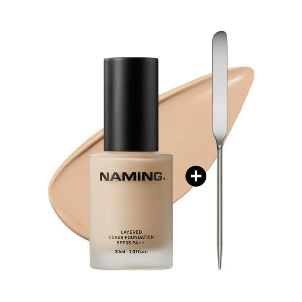 [NAMING] Layered Cover Foundation Special Set – 3 colors / 30ml