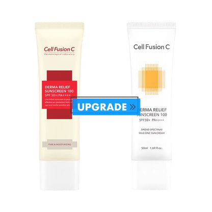 [CELL FUSION C] Derma Relief Sunscreen SPF50+ PA++++ Special Set - SFOILER