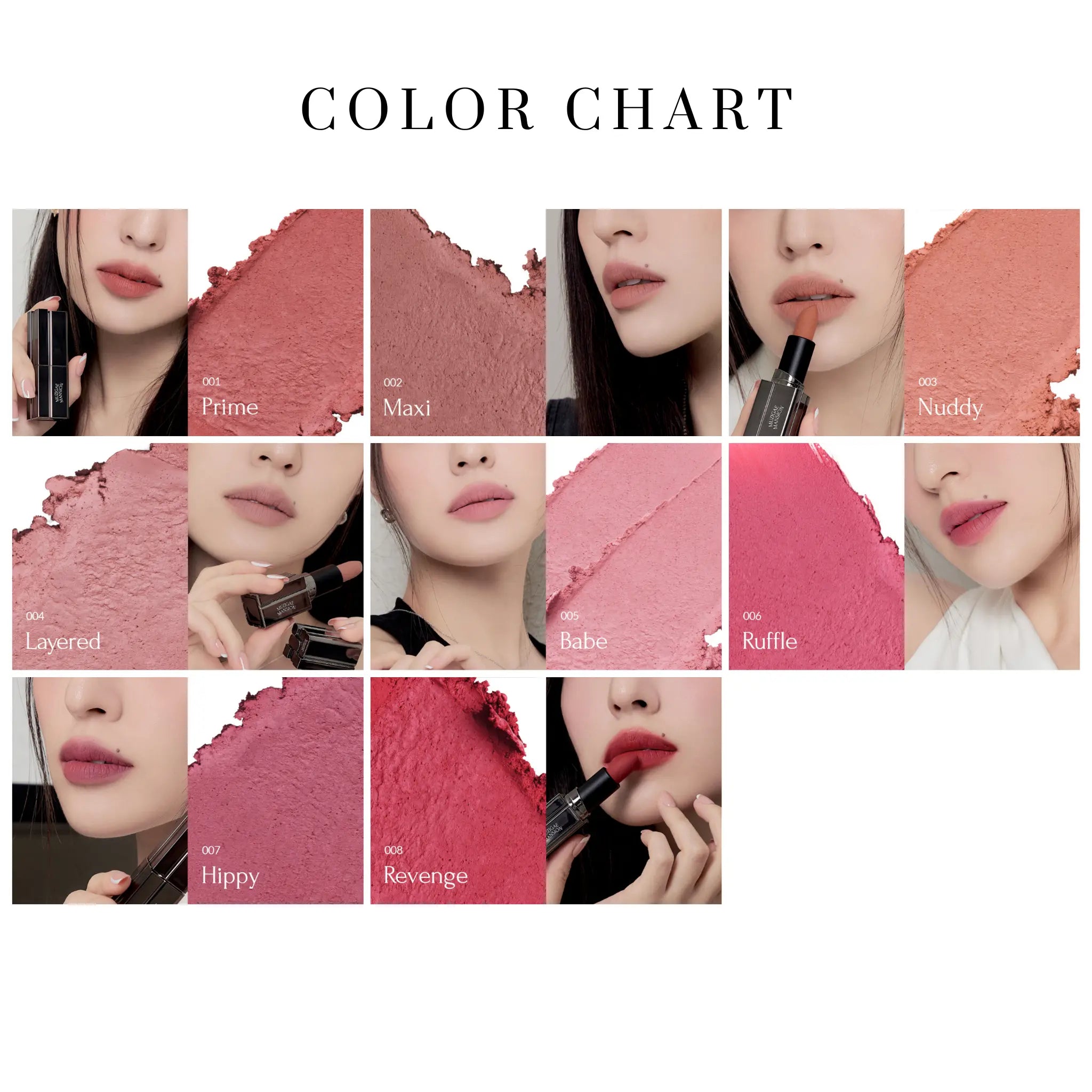 [MUZIGAE MANSION] Moodwear Blur Lipstick – 8 colors / 4g - SFOILER