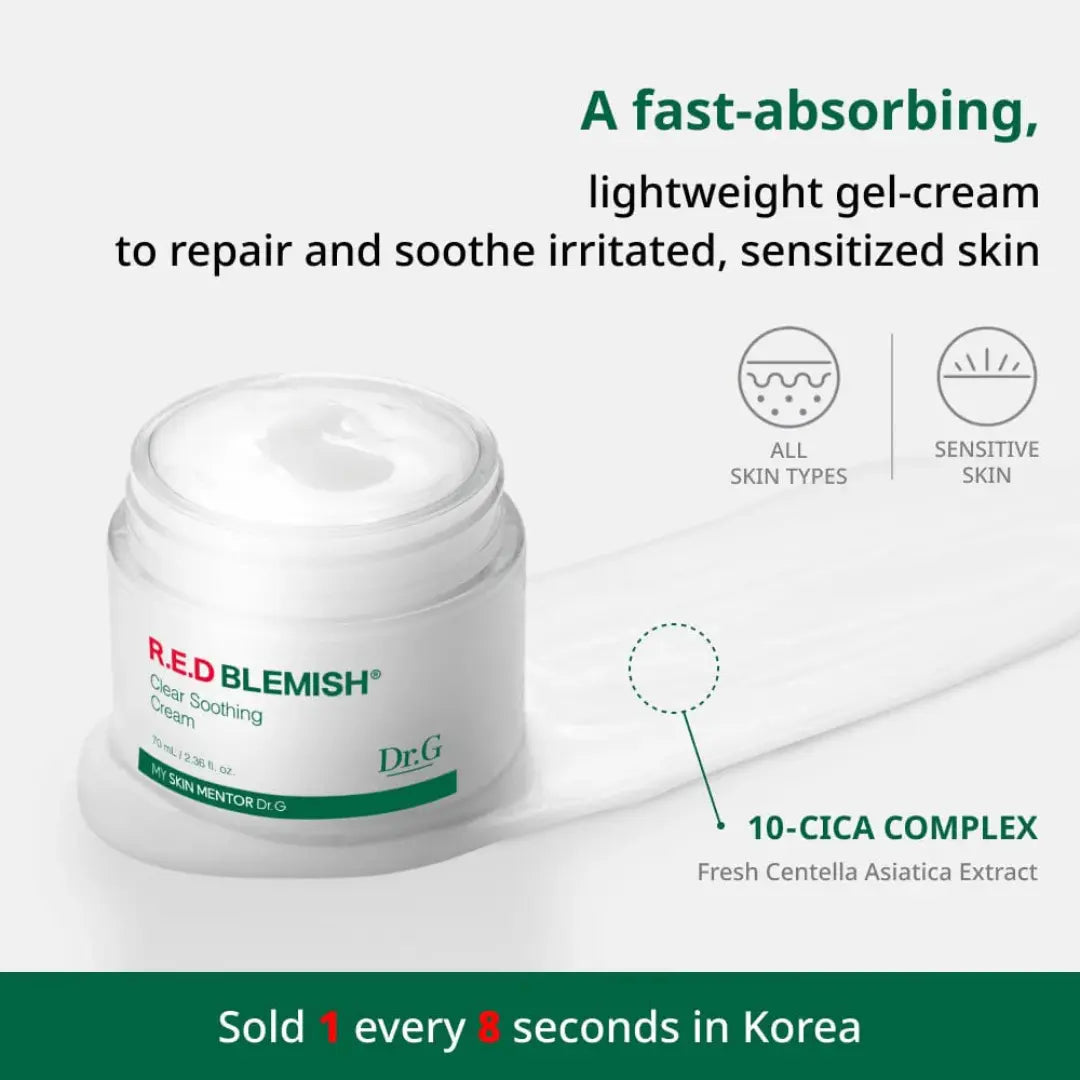 [Dr.G] Red Blemish Clear Soothing Cream Holiday Edition - SFOILER