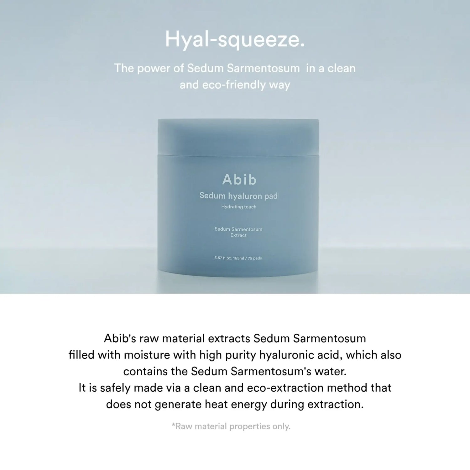 [ABIB] Sedum Hyaluron Pad Hydrating Touch Holiday Edition - SFOILER