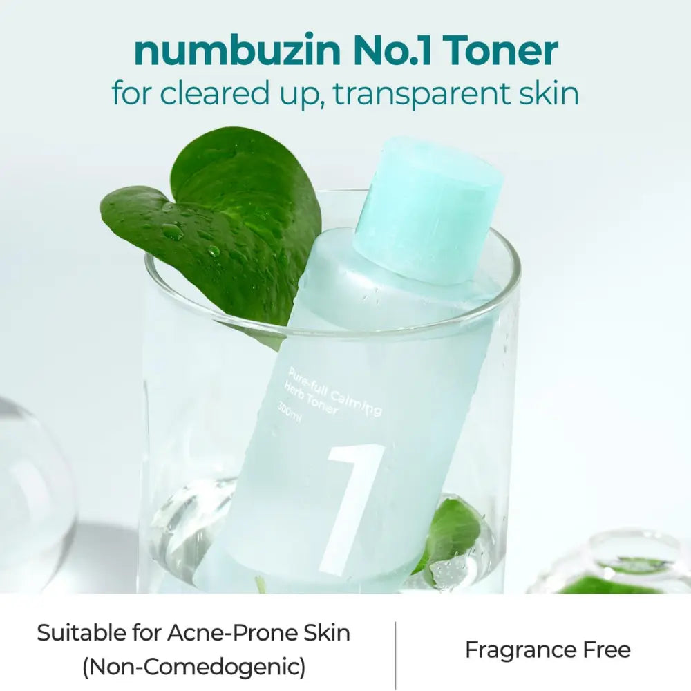 [NUMBUZIN] No.1 Pure-full Calming Herb Toner Refill Set - SFOILER