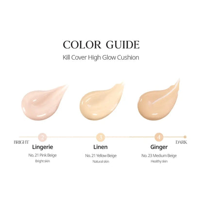 [CLIO] Kill Cover High Glow Cushion Refill Set - 3 colors - SFOILER