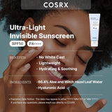 [COSRX] Ultra Light Invisible Sunscreen Twin Pack - 50ml x 2 - SFOILER