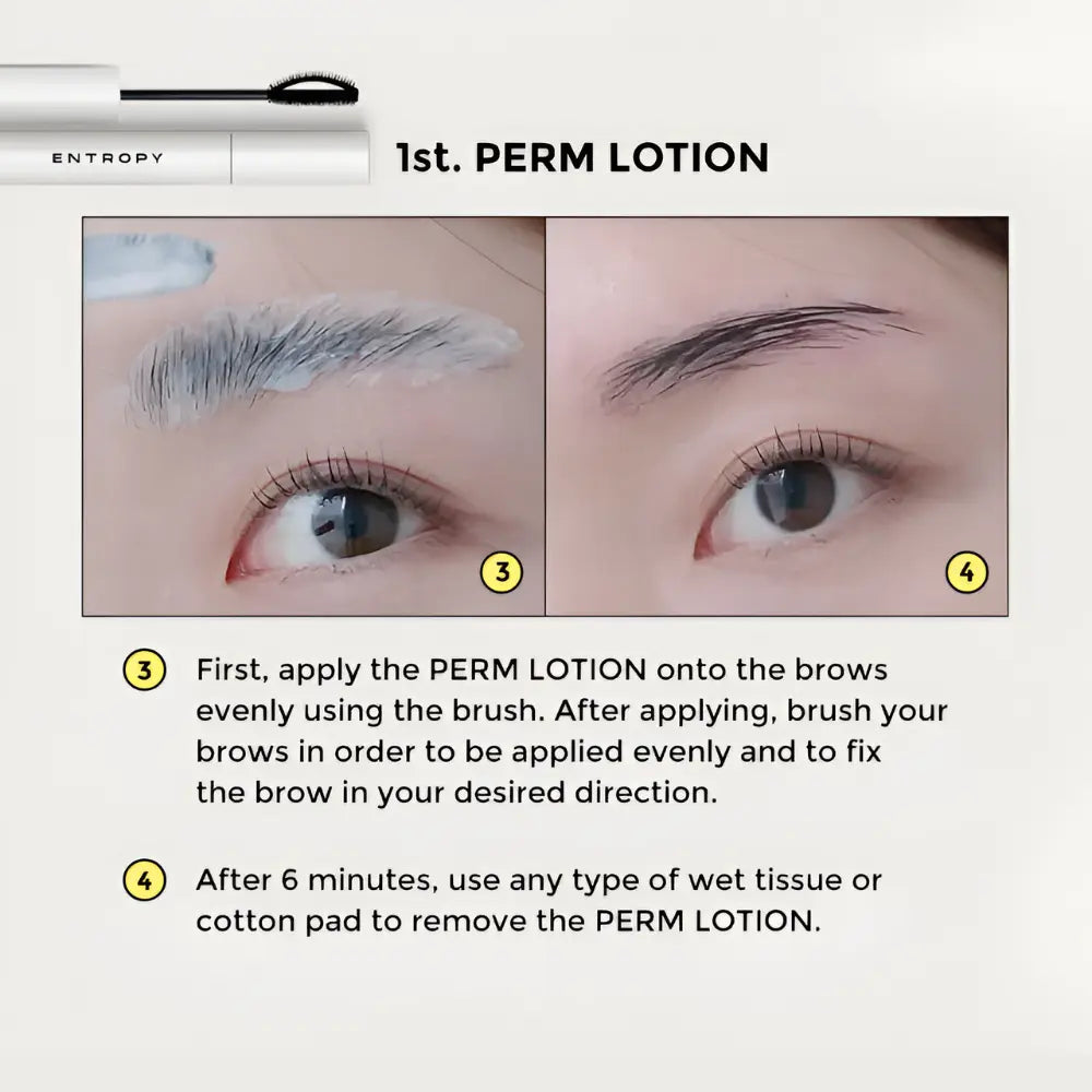 [ENTROPY MAKEUP] Tough Brow Lift Perm - SFOILER