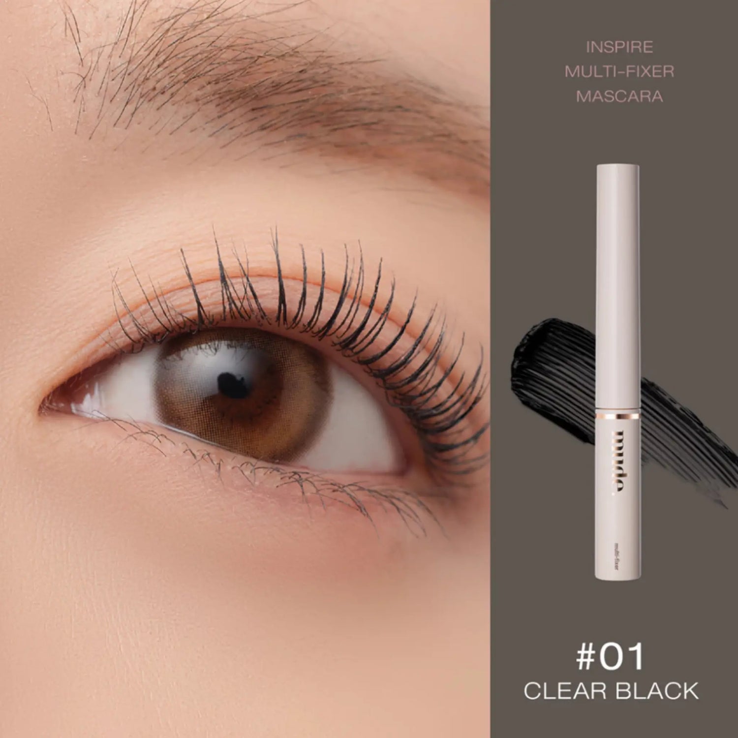 [MUDE] Inspire Skinny Curling &amp; Multi-fixer Mascara - 10 options / 3ml - SFOILER