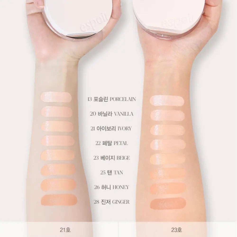 [ESPOIR] Be Glow Volume Cushion Holiday Edition - 4 colors - SFOILER