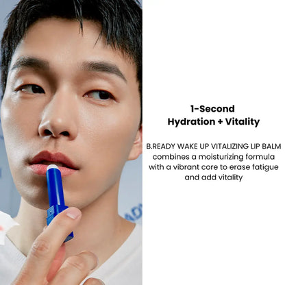 [B.READY] BE READY Wake Up Vitalizing Lip Balm – 2 colors / 3g - SFOILER