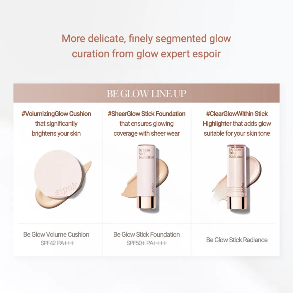 [ESPOIR] Be Glow Volume Cushion Holiday Edition - 4 colors - SFOILER