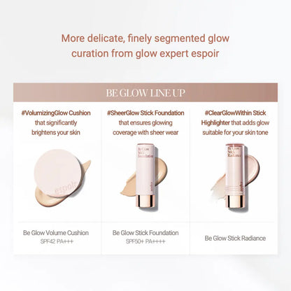 [ESPOIR] Be Glow Volume Cushion Holiday Edition - 4 colors - SFOILER