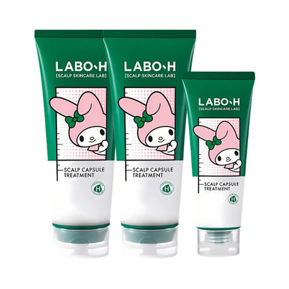 [LABO-H] My Melody Edition Scalp Strengthening Clinic Capsule Treatment Hair Loss Care Special Set - SFOILER