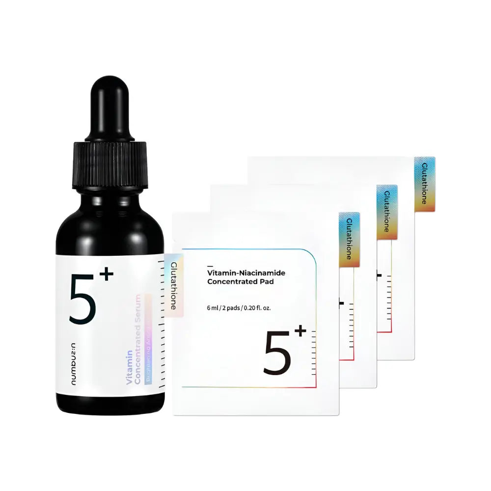 [NUMBUZIN] No.5+ Glutathione Vitamin Concentrated Serum Special Set - SFOILER