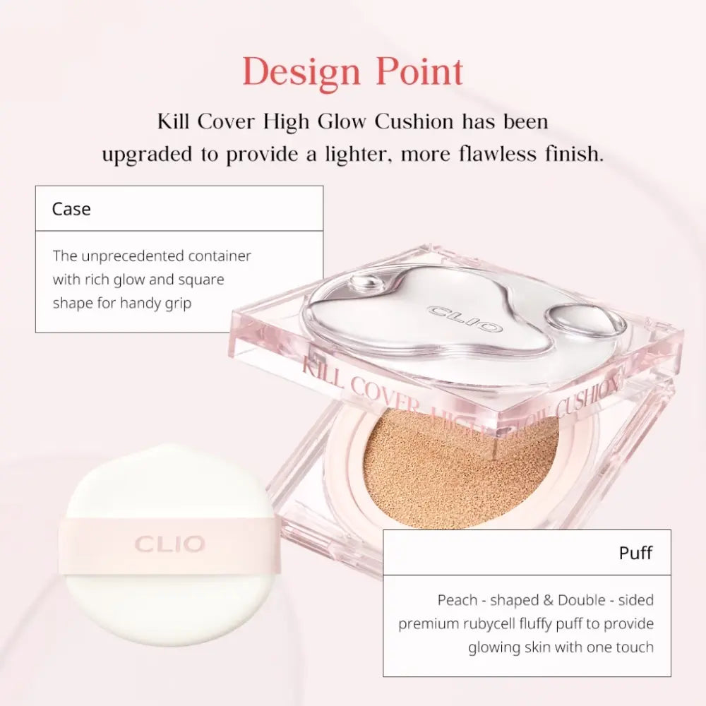 [CLIO] Kill Cover High Glow Cushion Refill Set - 3 colors - SFOILER