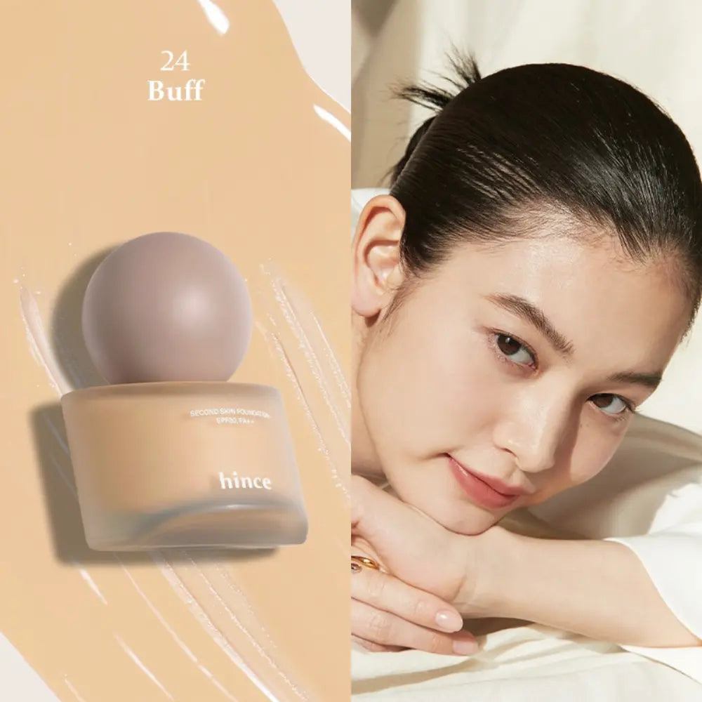 [HINCE] Second Skin Foundation – 40ml / 7 colors - SFOILER