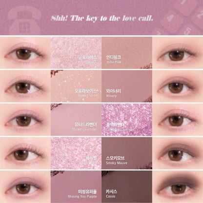 [LILYBYRED] Mood Keyboard Eyeshadow – 12 colors / 10.5g - SFOILER