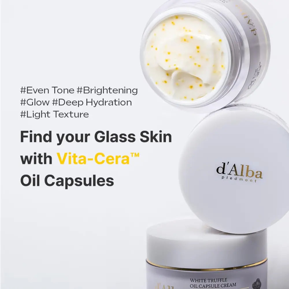 [d'Alba] White Truffle Oil Capsule Cream - 55g - SFOILER