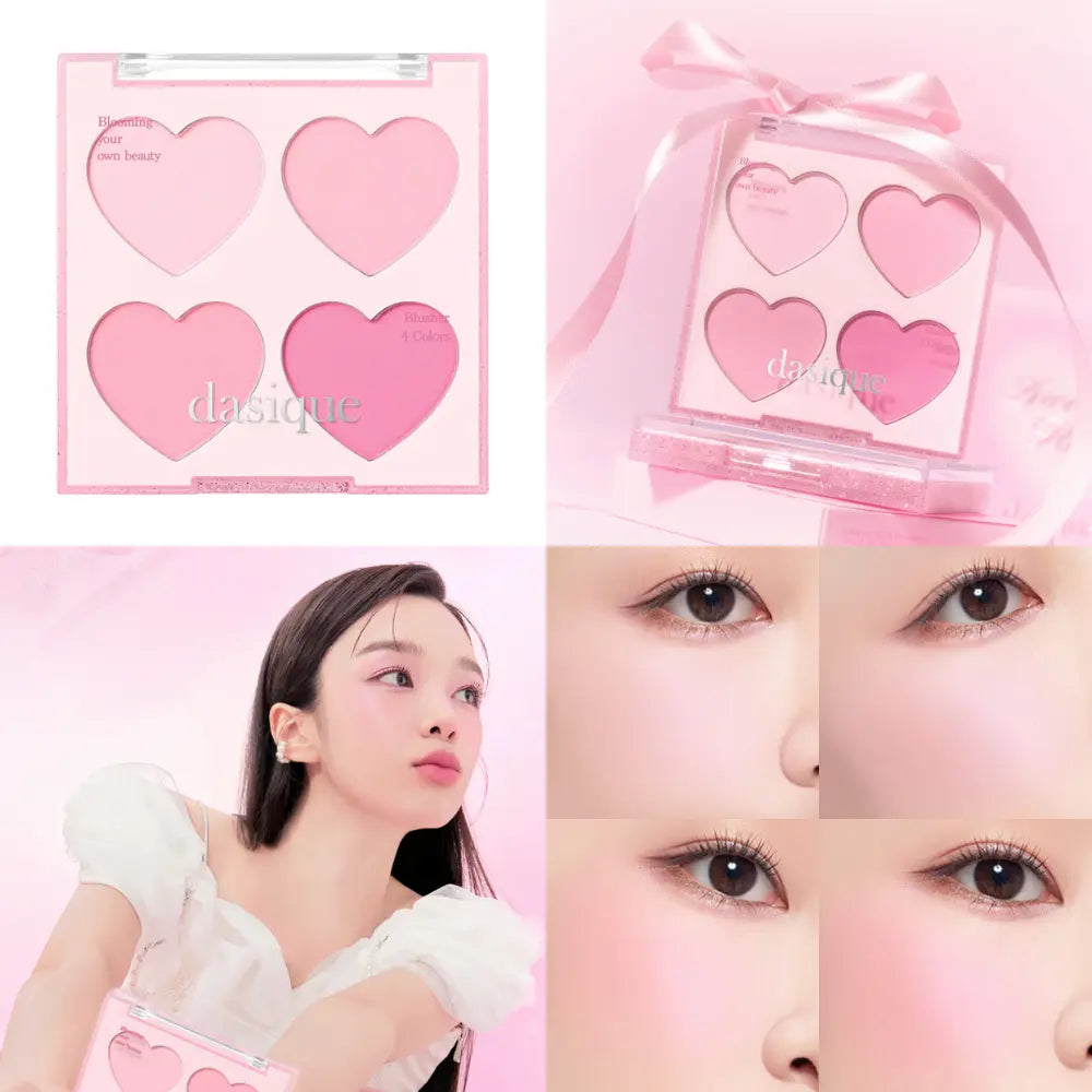 [DASIQUE] Blending Mood Cheek Heart Edition Special Set - 2 colors / 10.4g - SFOILER