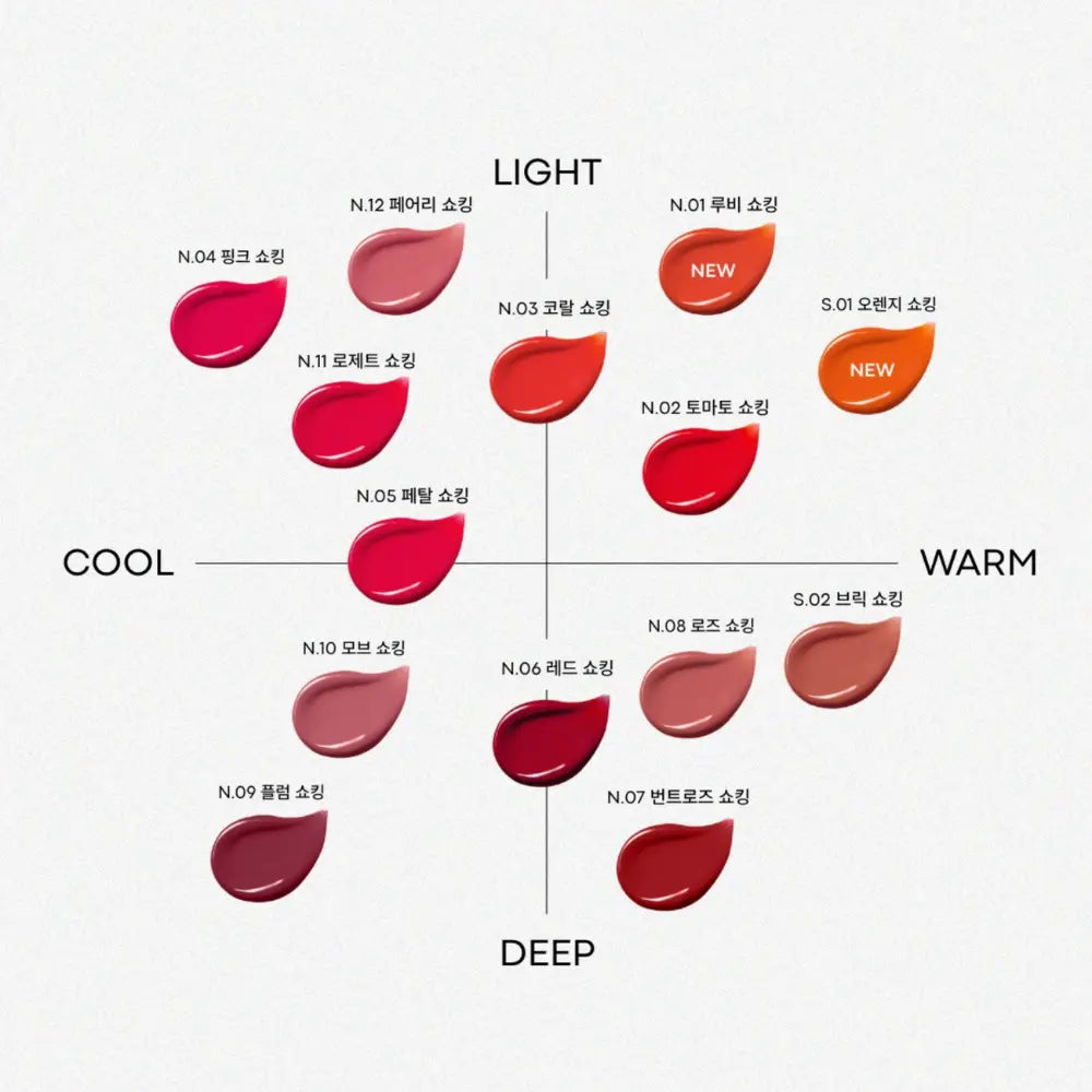 [TONYMOLY] Perfect Lips Shocking Tint - 14 colors / 4g - SFOILER